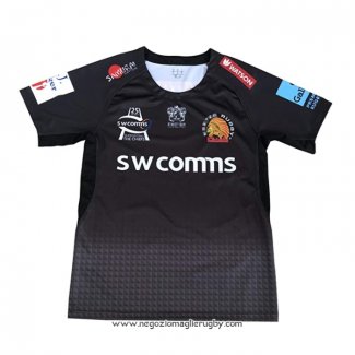 Maglia Exeter Chiefs Rugby 2021 Nero