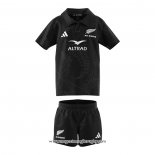 Maglia Bambini Kit All Blacks Rugby 2024 Nero