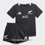 Maglia Bambini Kit Nuova Zelanda All Blacks Rugby 2019-2020 Home
