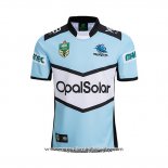 Maglia Cronulla Sutherland Sharks Rugby 2018-2019 Home