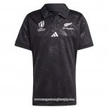 Maglia Nuova Zelanda All Blacks Rugby 2023 World Cup Home