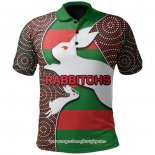 Maglia Polo South Sydney Rabbitohs Rugby 2021 Indigeno