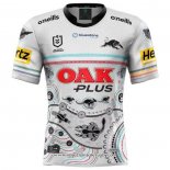 Maglia Penrith Panthers Rugby 2023 Indigeno Bianco