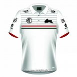 Maglia Polo South Sydney Rabbitohs Rugby 2024 Bianco